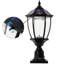 Luminaire d'extérieur à DEL à énergie solaire avec fixation 3 po-1277832482
