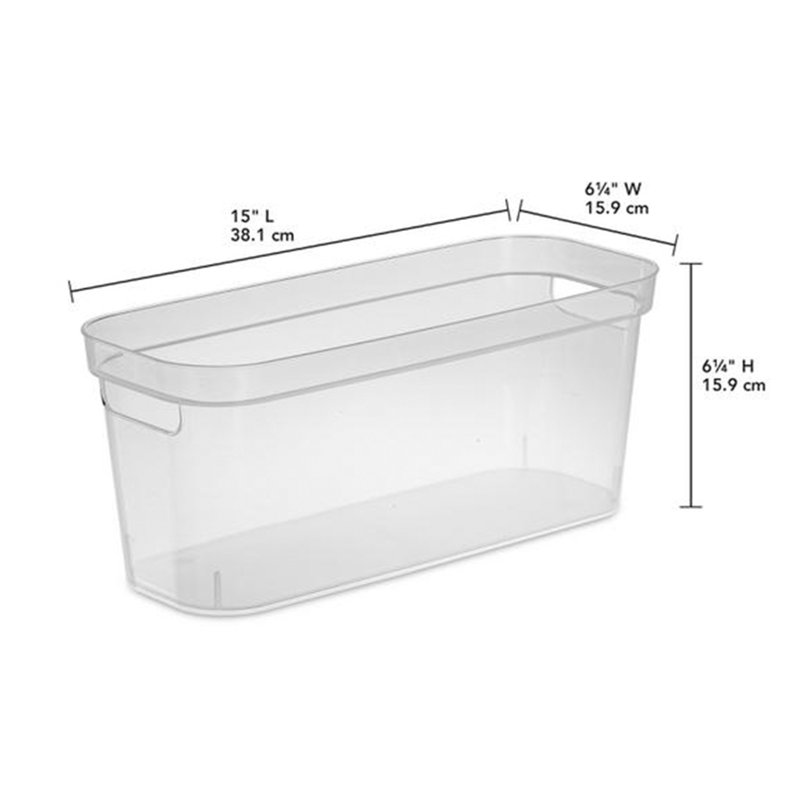 Bac de rangement Sterilite - ensemble de 8