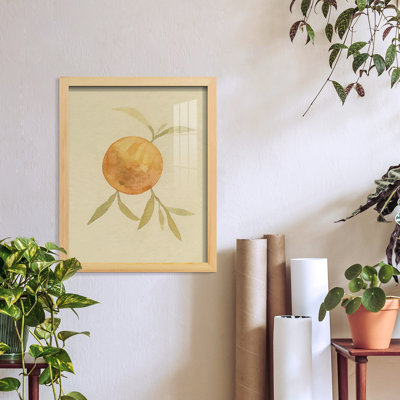 «Dappled Oranges II» - reproduction d'un seul cadre photo