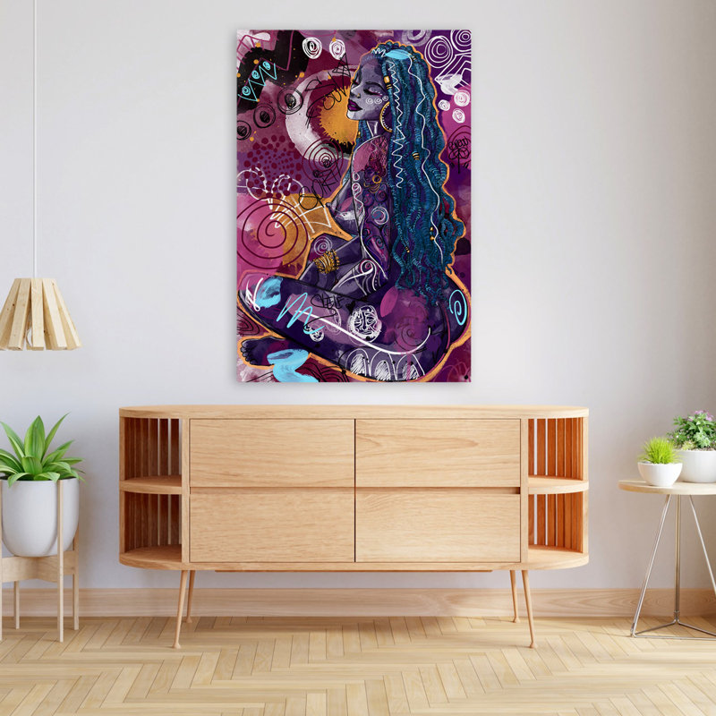 Tahiya - Multicultural Figurative Nudes Art, 48" H x 32" W