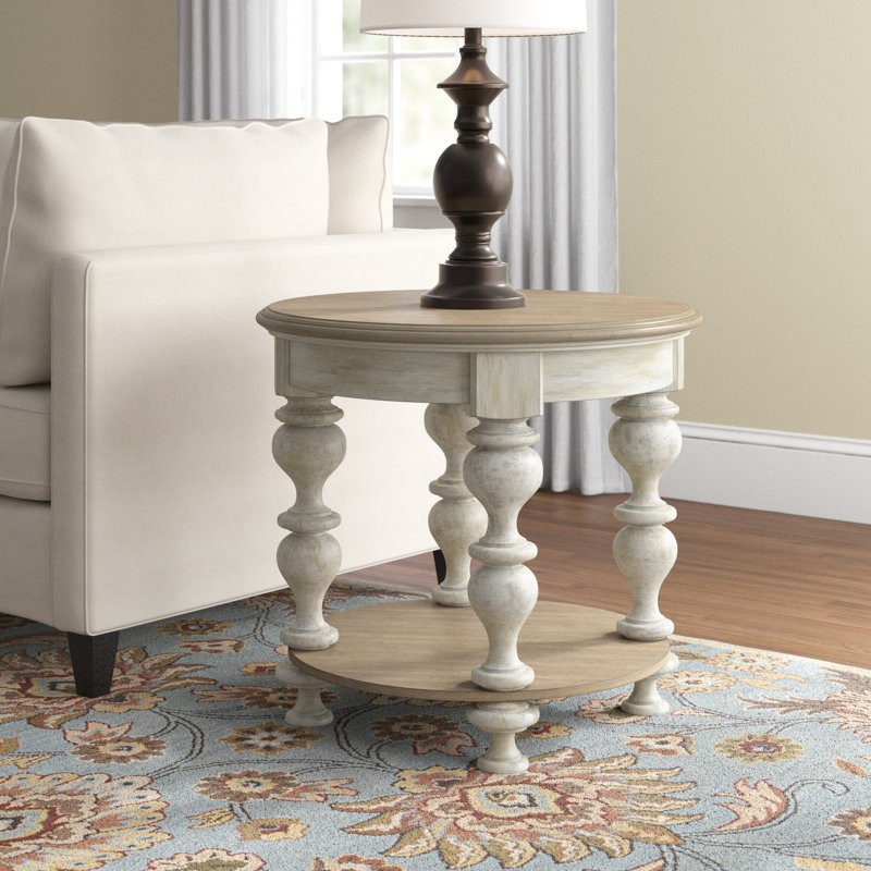 Table de bout avec rangement Lesley
