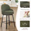 Tabouret de comptoir pivotant moderne-571318314