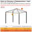 Yescom Polyester Replacement Canopy for Canopy-69990462