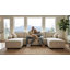 Canapé avec chaises doubles, canapé modulaire en U, beige-52456726