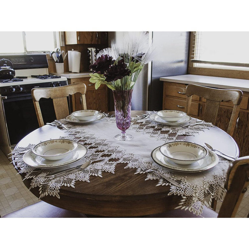 Table basse et écharpe Farmhouse