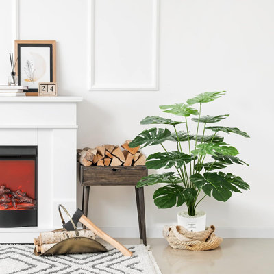 Juanita 15.55'' Faux Palm Tree in Pot