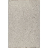 Pinnacle Hand-Tufted Wool Area Rug Geometric Stripe
