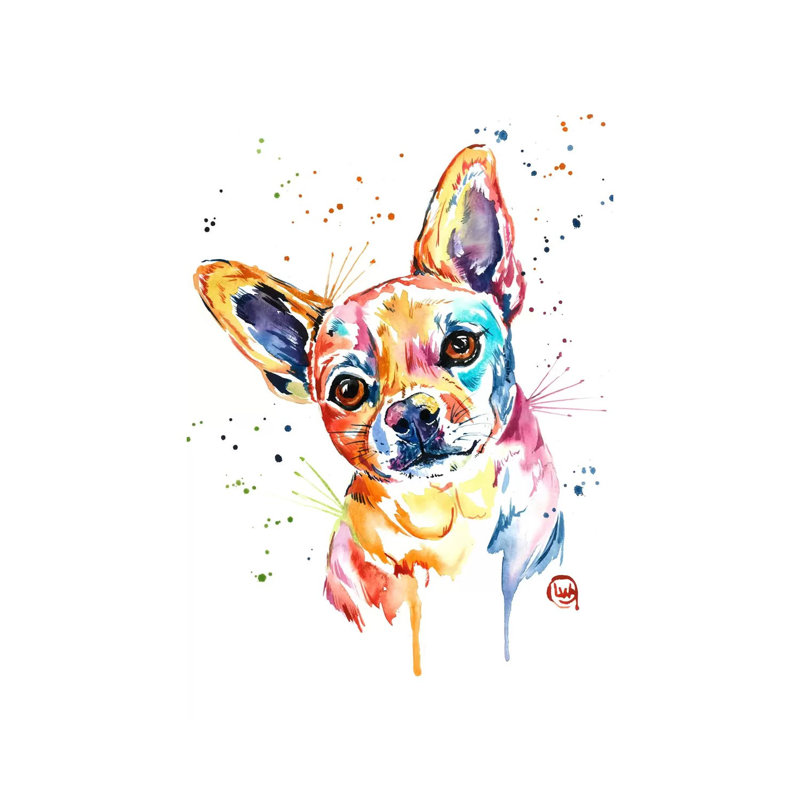Tucker by Lisa Whitehouse - Wrapped Canvas Gallery-Wrapped Canvas Giclée, 20.32 cm H x 30.48 cm W