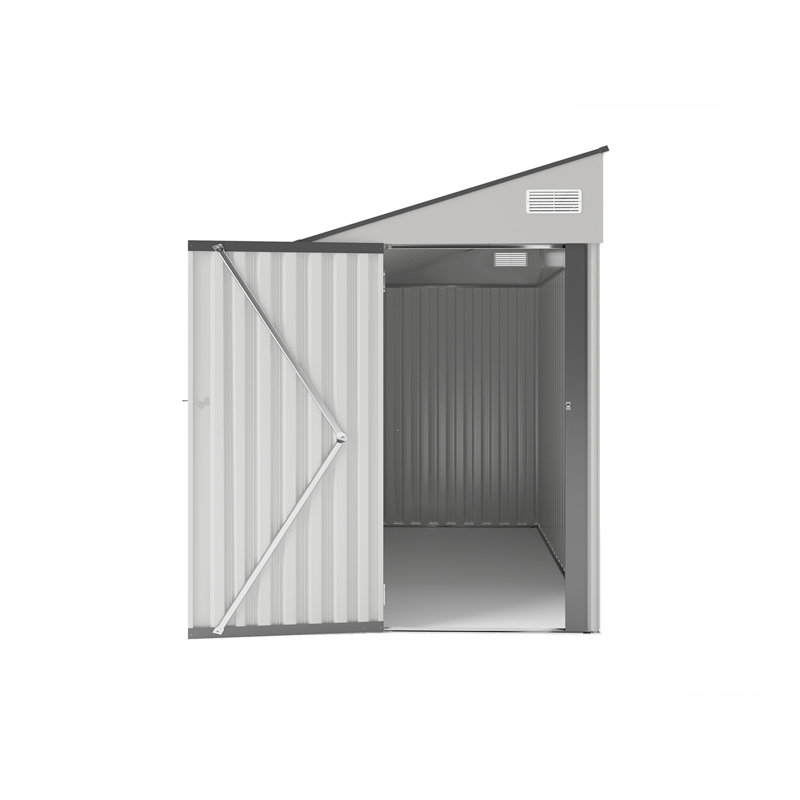 Campcraft Optional two-colour storage shed, White