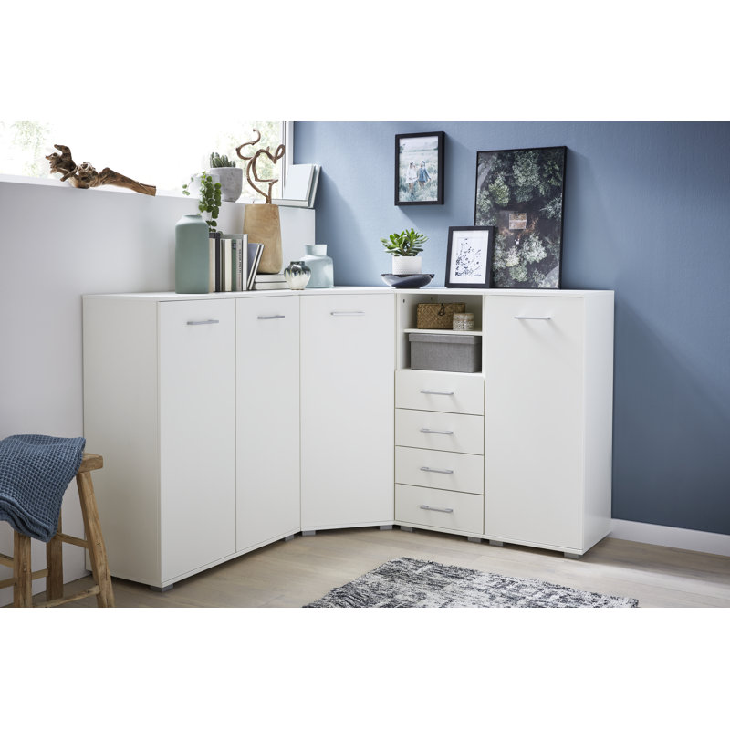 Shatzer 66cm W Chest of Drawers, White