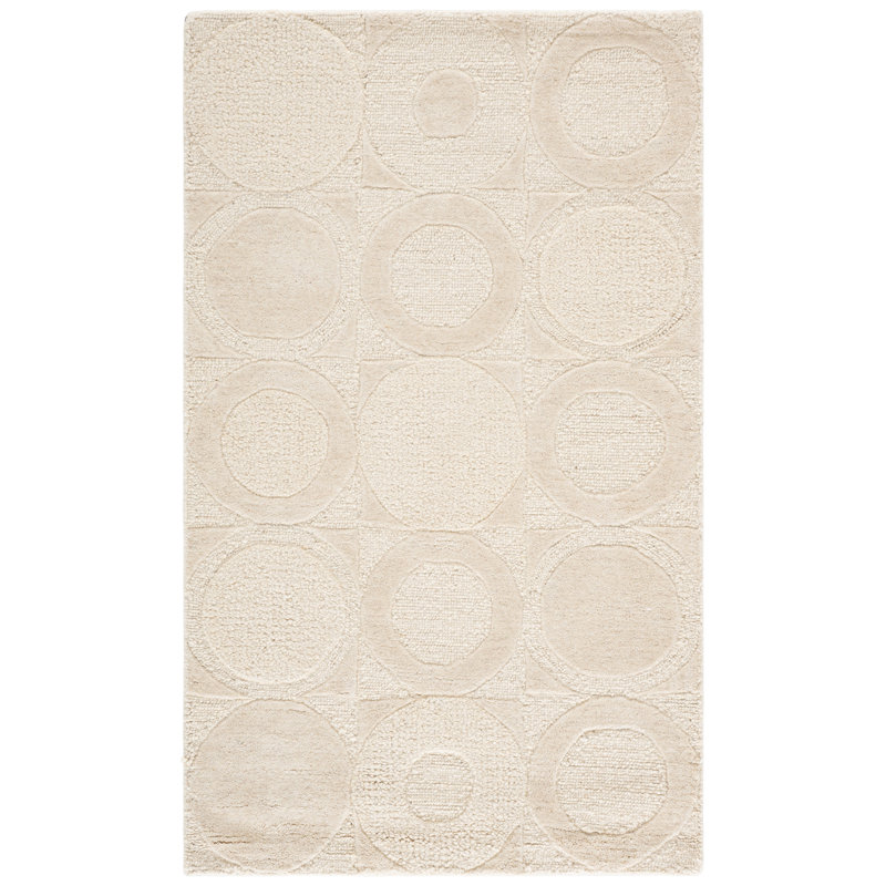 Tapis en laine Caidan, Rectangulaire 3 pi x 5 pi
