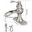 Single-Hole Single-handle Bathroom Faucet with Drain Assembly-57578402