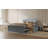 Full Size Platform Bed With Drawer And Two Shelves