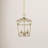 Hastings 10" W 3-Light Geometric Lantern Chandelier-1518668591