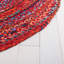 Tapis géométrique en coton tissé à la main Heil-1206505003