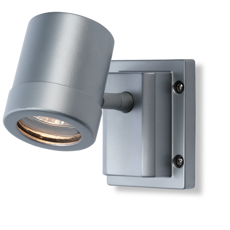 Aero Aluminium Outdoor Armed Sconce