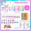 134 pièces de cadeaux de fête de licorne, ensemble de cadeaux de fête d'anniversaire de licorne