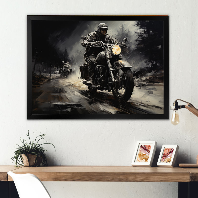 Impressionniste, impression sur toile, H 30 po x l 40 po x P 1,5 po, Cadre simple noir
