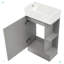 18.6" Bathroom Vanity With Sink-100166241