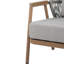 Fauteuil club en corde Orla (sans la table)
