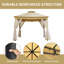 Gazebo Canopy Tent with Double Roof Mosquito Net for Patio Backyard-113876929-113876930