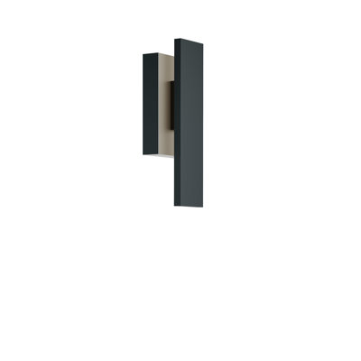Tru Outdoor LED Sconce - Black