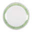 Set of 4 Green Scallop Dinner Plates