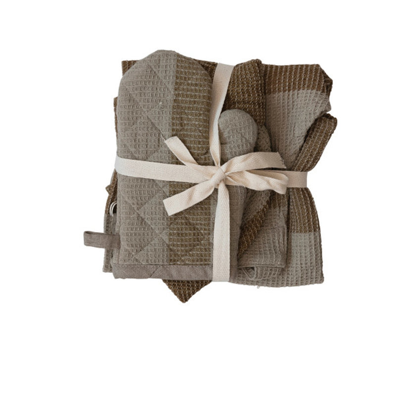 Striped Cotton Childrens Apron