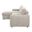 Canapé modulaire réversible beige avec couchette et rangement Nouriel-2095953849-2095953854