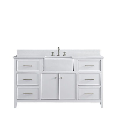 Aisa Layana 60" Single Bathroom Vanity