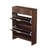 2-Drawer 2-Tip-Down Drawer Slatted Shoe Cabinet-1644791382