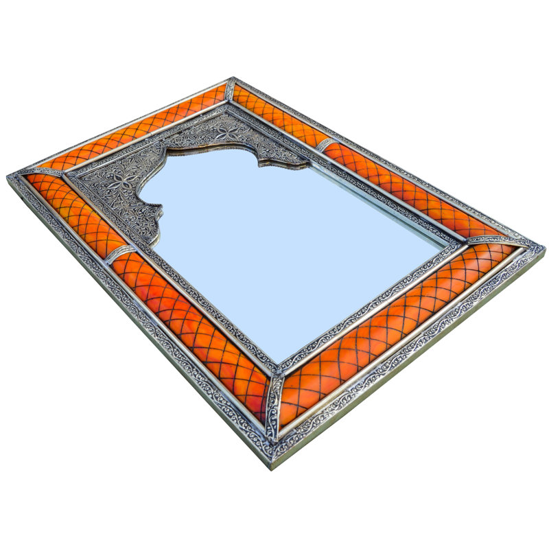 Flat Bone Wall Mirror