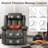 Saidee Faux Leather Dual Motor Power Lift Recliner with Heat and Massage -976629476