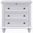 Modern 3-Drawer Nightstand with Pull-Out Tray, Stylish Sofa Side Table with Rubber Legs-513258532