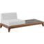 Chaise de patio avec coussins Rio