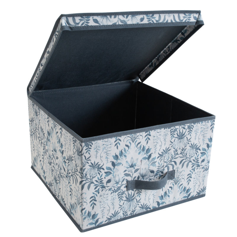 Boîte en tissu, H 10 po x l 16 po x P 16 po
