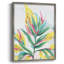 «Tropical Leaf Fresco II», reproduction encadrée - bois massif-1290816836
