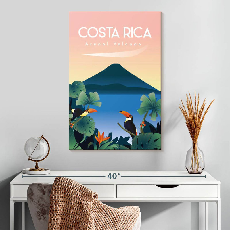 Aime Costa Rica, 30" H x 20" W