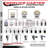 Wheel Swivel 10mm Threaded Stem Caster Total Lock Brake SCC
