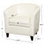 Fauteuil demi-tonneau Afrida