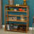 Flip Flop High Folding, No Tools Assembly, Solid, Wood Bookcase-732604813-690265969