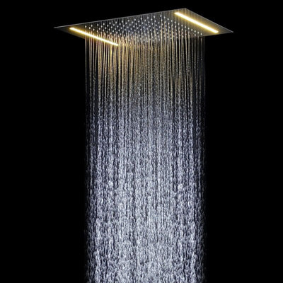 Rain Fixed Shower Head 2.5 GPM GPM
