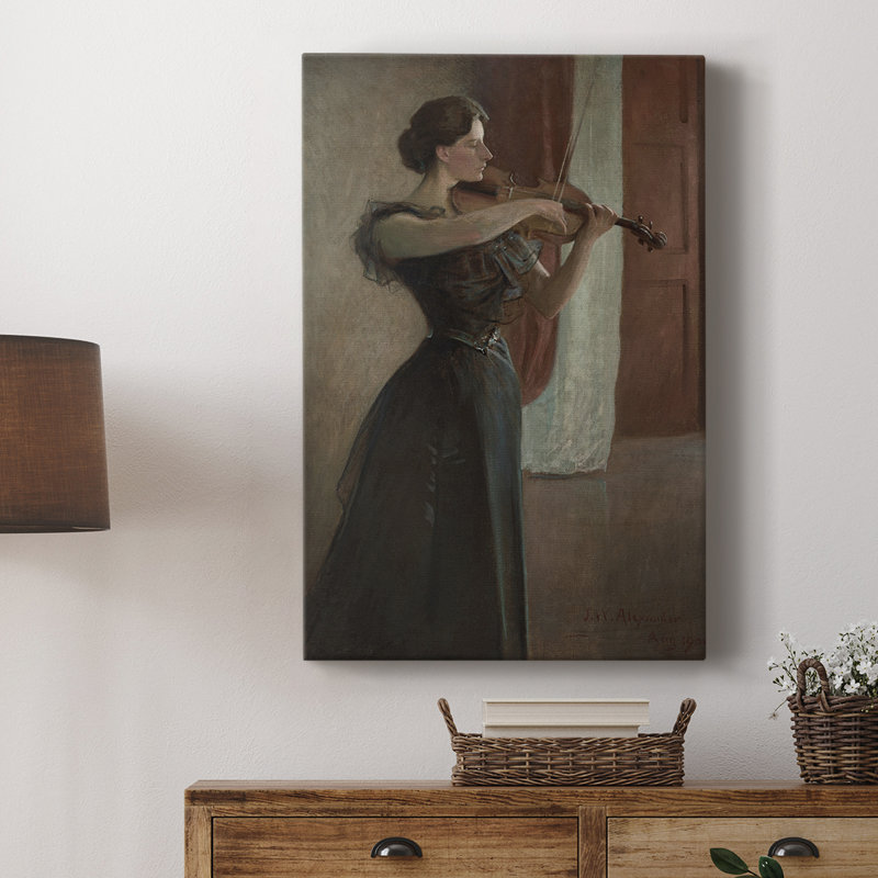 Impression de portrait rétro Lxx - galerie enveloppée de cavas, H 27 po x l 18 po