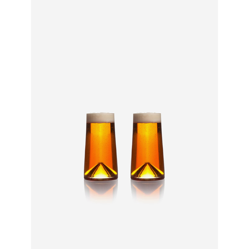 Monti-Pint 16 oz. Crystal Pint Glasses, 12 oz
