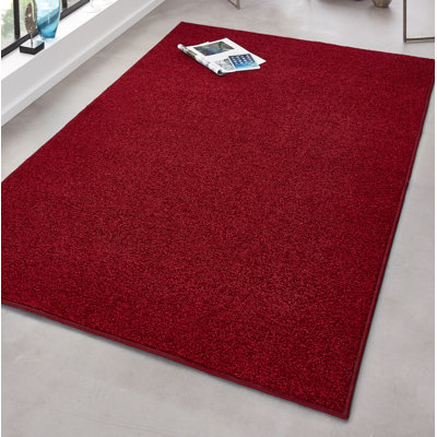 Pure Tufted Red Rug