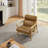 Eve Ford Genuine Leather Armchair-1555380944