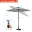 Parasol de marché éclairé 108,00 po Donyu-609550035