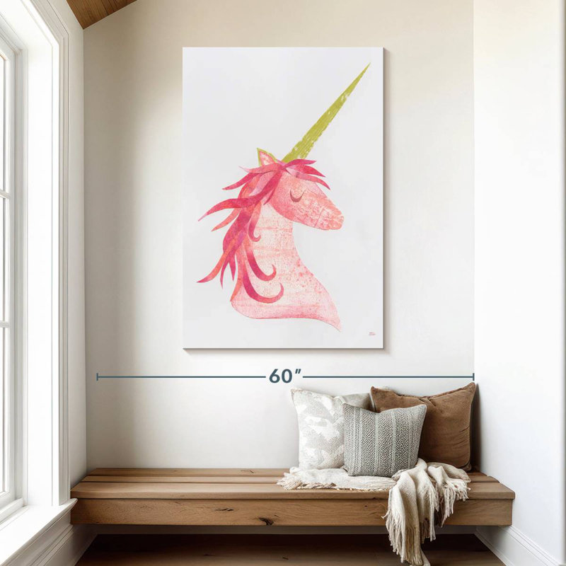 Ashelle licorne magique I, H 48 po x l 32 po