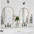 Arch Metal Arched Wall Mirror