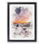 Moon Above the Beach - Picture Frame Painting Print-56741410-56741411